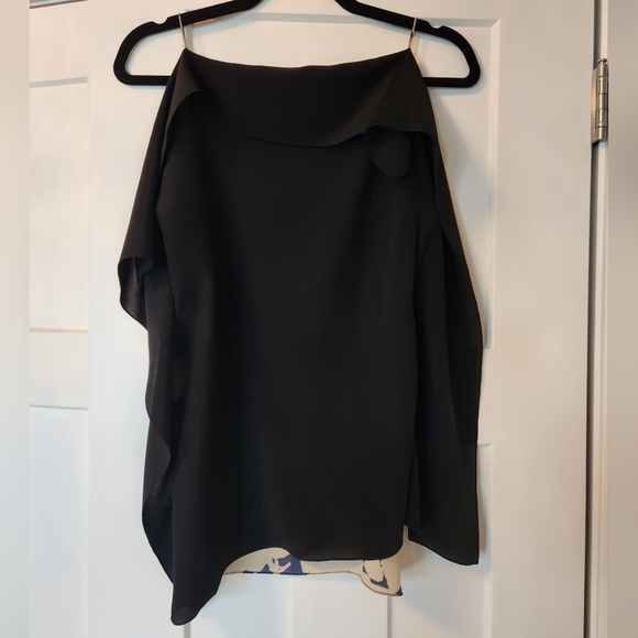 3.1 Phillip Lim Kite Silk Panel Top sz 4 Blouse tank boho avant-garde luxury - Picture 5 of 11